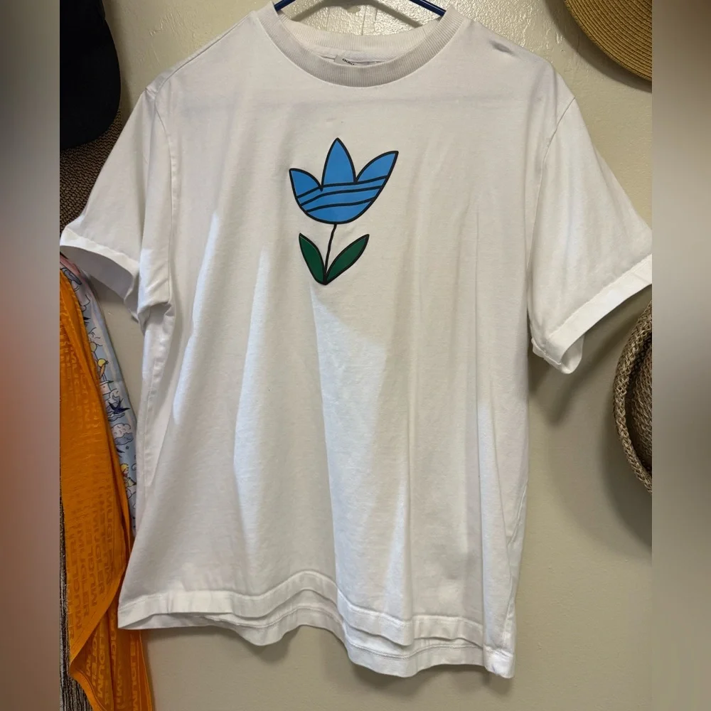 Adidas graphic tee shirt